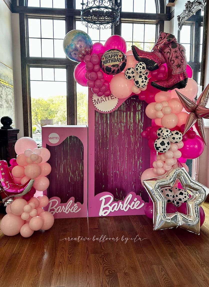 Barbie Box Wall